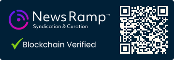 Blockchain Registration, Verification & Enhancement provided by NewsRamp™