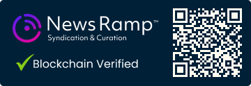 Blockchain Registration, Verification & Enhancement provided by NewsRamp™