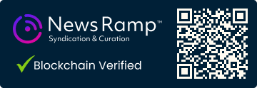 blockchain registration record for this content.