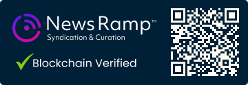 blockchain registration record for the source press release.
