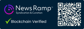 Blockchain Registration, Verification & Enhancement provided by NewsRamp™