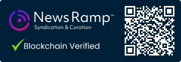 Blockchain Registration, Verification & Enhancement provided by NewsRamp™