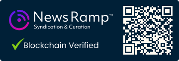 Blockchain Registration, Verification & Enhancement provided by NewsRamp™