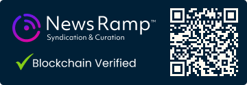 Blockchain Registration, Verification & Enhancement provided by NewsRamp™