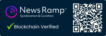 Blockchain Registration, Verification & Enhancement provided by NewsRamp™