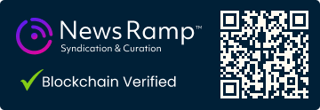 Blockchain Registration, Verification & Enhancement provided by NewsRamp™