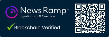 blockchain registration record for this content.