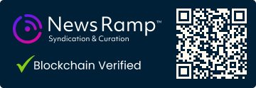 Blockchain Registration, Verification & Enhancement provided by NewsRamp™