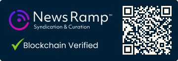 Blockchain Registration, Verification & Enhancement provided by NewsRamp™