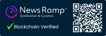 Blockchain Registration, Verification & Enhancement provided by NewsRamp™