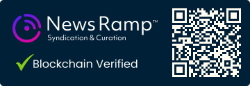 Blockchain Registration, Verification & Enhancement provided by NewsRamp™