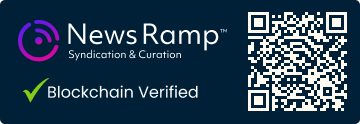 Blockchain Registration, Verification & Enhancement provided by NewsRamp™