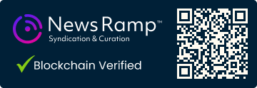 Blockchain Registration, Verification & Enhancement provided by NewsRamp™
