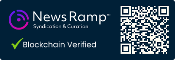 Blockchain Registration, Verification & Enhancement provided by NewsRamp™