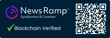 Blockchain Registration, Verification & Enhancement provided by NewsRamp™