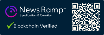 Blockchain Registration, Verification & Enhancement provided by NewsRamp™