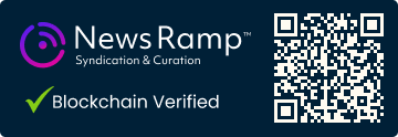 Blockchain Registration, Verification & Enhancement provided by NewsRamp™