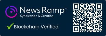 Blockchain Registration, Verification & Enhancement provided by NewsRamp™