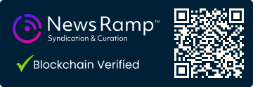 Blockchain Registration, Verification & Enhancement provided by NewsRamp™
