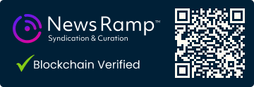 Blockchain Registration, Verification & Enhancement provided by NewsRamp™