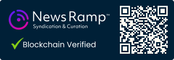 Blockchain Registration, Verification & Enhancement provided by NewsRamp™