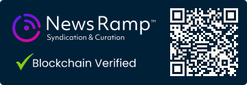 Blockchain Registration, Verification & Enhancement provided by NewsRamp™