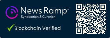 Blockchain Registration, Verification & Enhancement provided by NewsRamp™