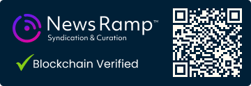 Blockchain Registration, Verification & Enhancement provided by NewsRamp™