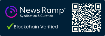 Blockchain Registration, Verification & Enhancement provided by NewsRamp™