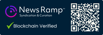 blockchain registration record for this content.