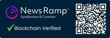 Blockchain Registration, Verification & Enhancement provided by NewsRamp™