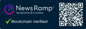 blockchain registration record for this content.