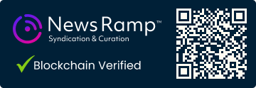 Blockchain Registration, Verification & Enhancement provided by NewsRamp™