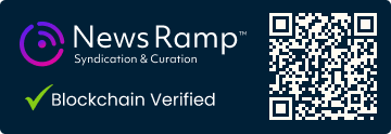 Blockchain Registration, Verification & Enhancement provided by NewsRamp™