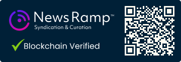 Blockchain Registration, Verification & Enhancement provided by NewsRamp™