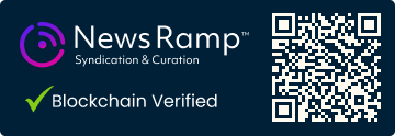 Blockchain Registration, Verification & Enhancement provided by NewsRamp™