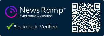 Blockchain Registration, Verification & Enhancement provided by NewsRamp™