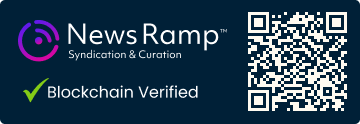 Blockchain Registration, Verification & Enhancement provided by NewsRamp™