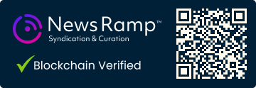 blockchain registration record for the source press release.