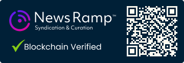 Blockchain Registration, Verification & Enhancement provided by NewsRamp™