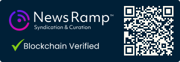 Blockchain Registration, Verification & Enhancement provided by NewsRamp™