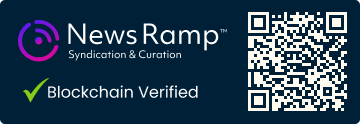 Blockchain Registration, Verification & Enhancement provided by NewsRamp™