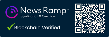 Blockchain Registration, Verification & Enhancement provided by NewsRamp™