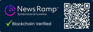 Blockchain Registration, Verification & Enhancement provided by NewsRamp™