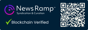 blockchain registration record for this content.