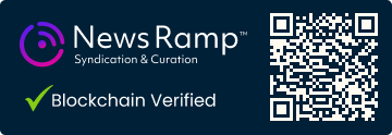 Blockchain Registration, Verification & Enhancement provided by NewsRamp™
