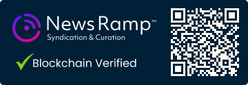 Blockchain Registration, Verification & Enhancement provided by NewsRamp™