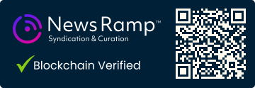 Blockchain Registration, Verification & Enhancement provided by NewsRamp™