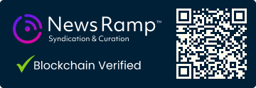 blockchain registration record for this content.