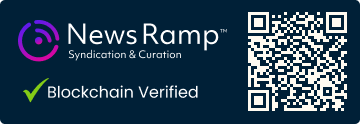 Blockchain Registration, Verification & Enhancement provided by NewsRamp™